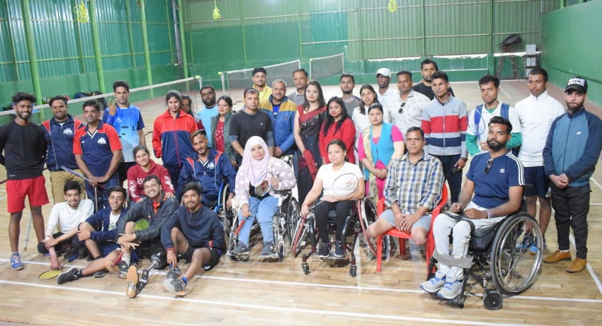 Peralampic Team Of Badminton