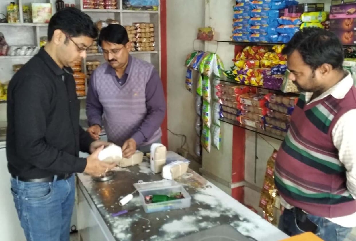 food and supply department rain on shops
