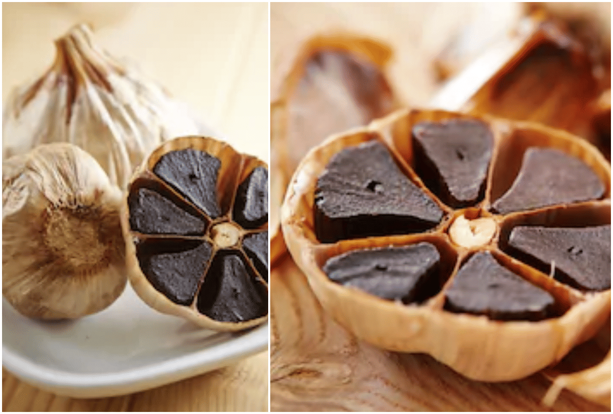 health benefits of black garlic in cancer and heart disease kala lahsun ke fayde