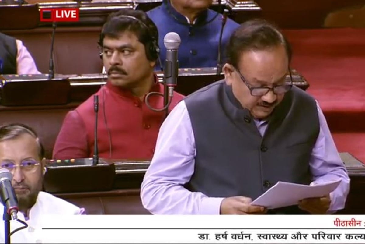 Harshvardhan gave statement in parliament on Coronavirus, says  29 positive cases of virus in India