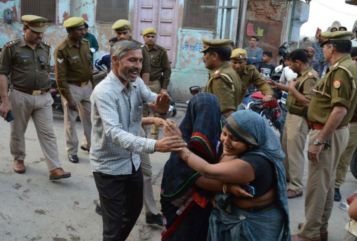 Nephew Shot Dead Mama Mathura Crime News