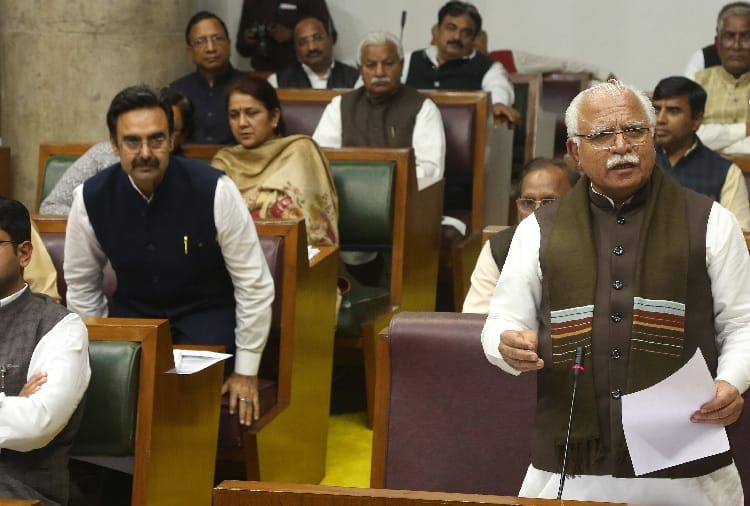 CM Manohar Lal responded to the opposition with data in Vidhan sabha
