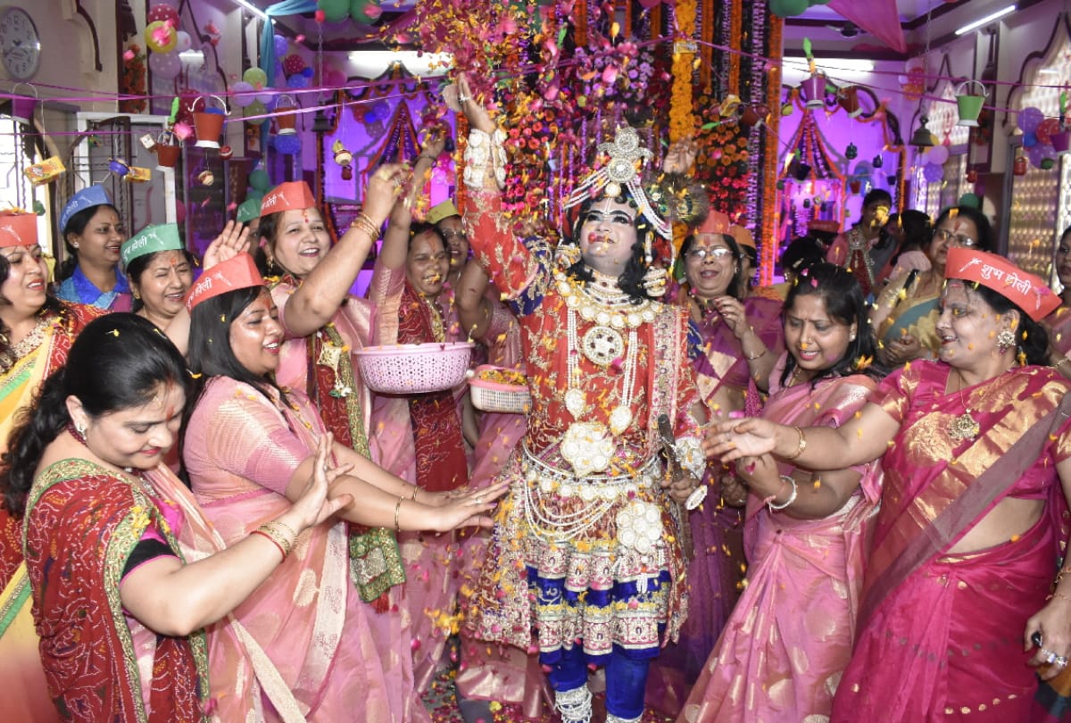 holi special 2020 started celebration in gorakhpur