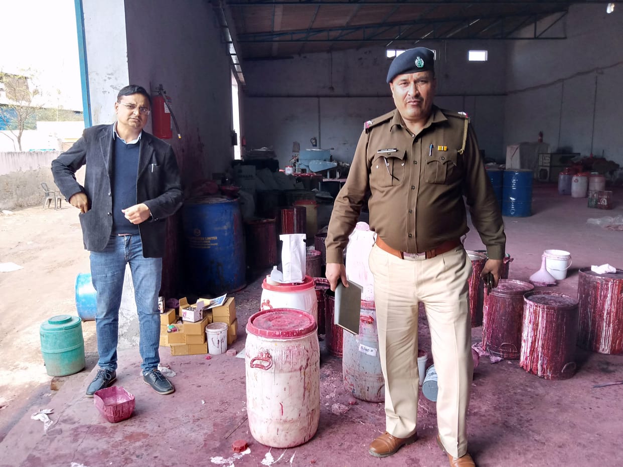 two factories of nail polish raided, seige
