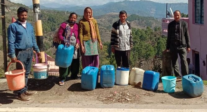 water crisis in Kathputia