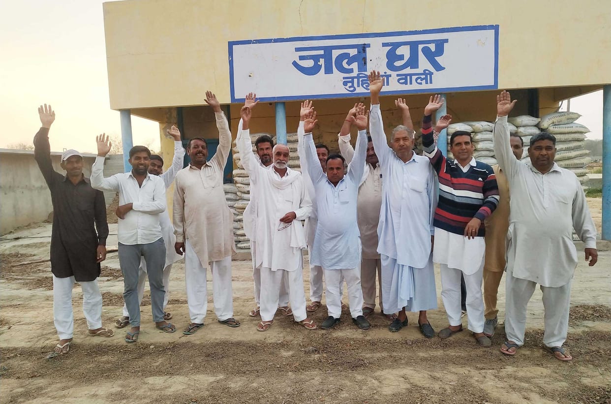 no drinking water supply from morning to evening