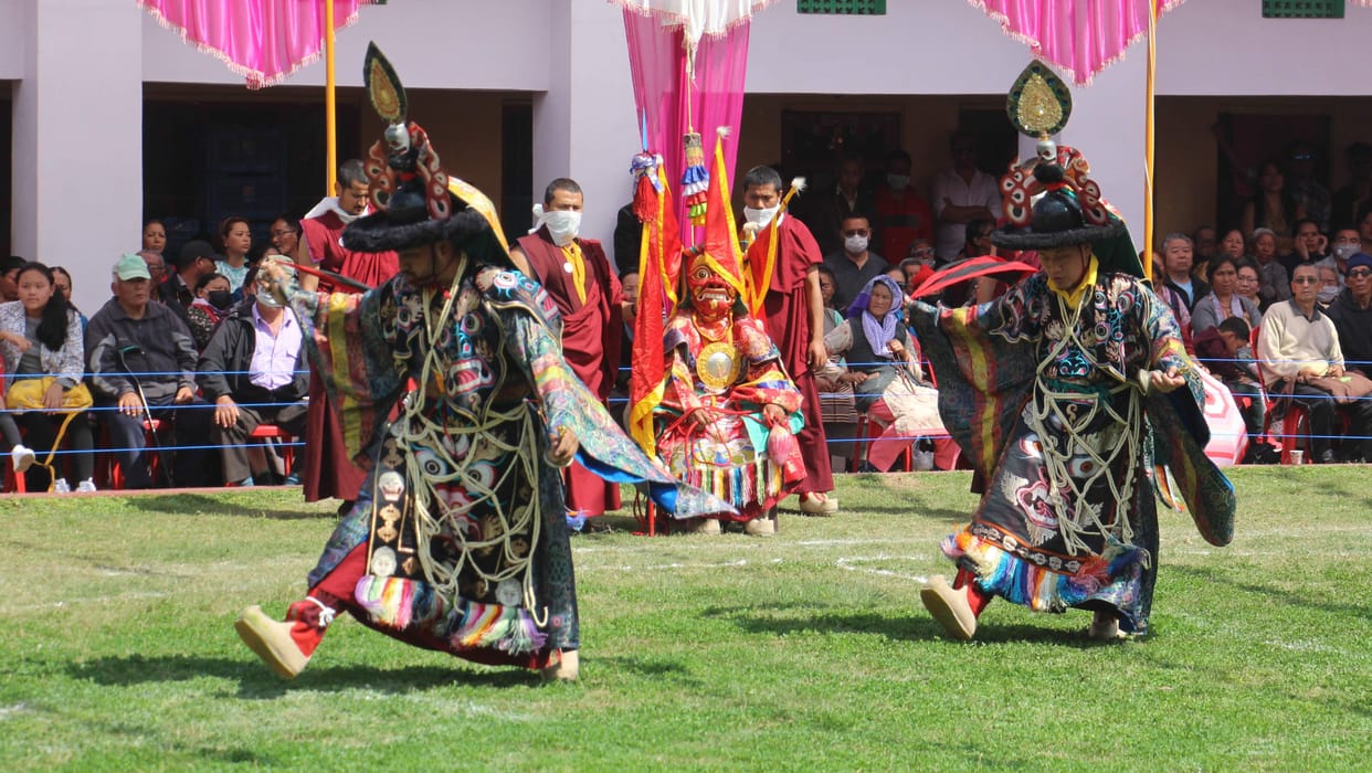 Tibetan community celebrated Losar festival with great pomp