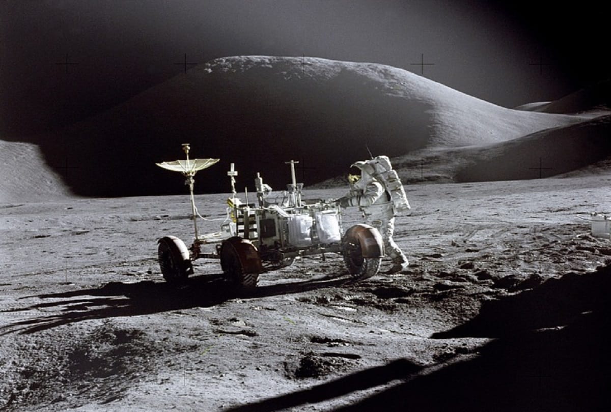 competition between America, China and Russia to capture the resources present on the moon and in space