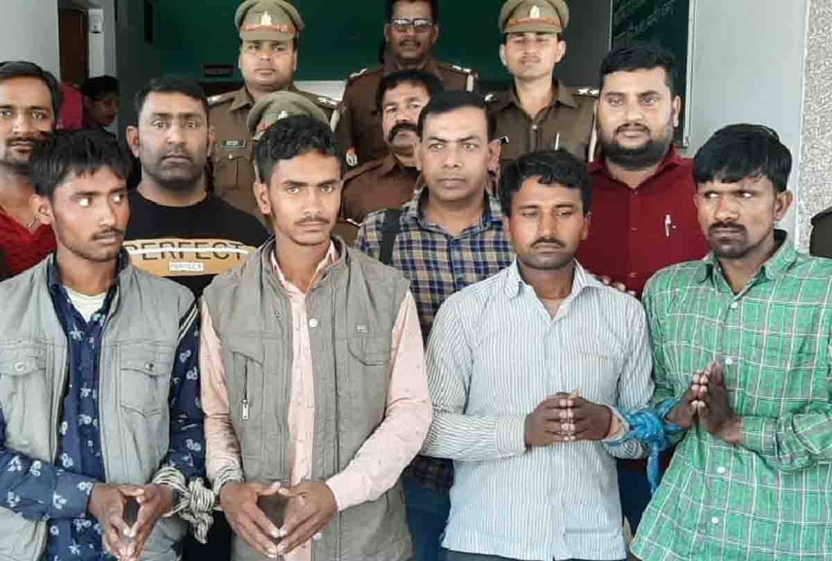 Five including the mastermind of Bawaria gang arrested in encounter