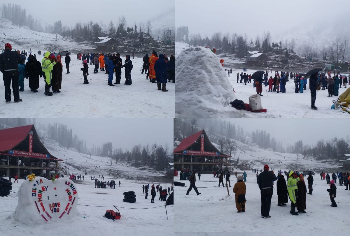 fresh snowfall in kullu lahaul himachal weather report