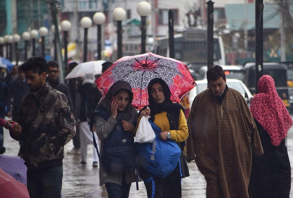 rain in srinagar and jammu