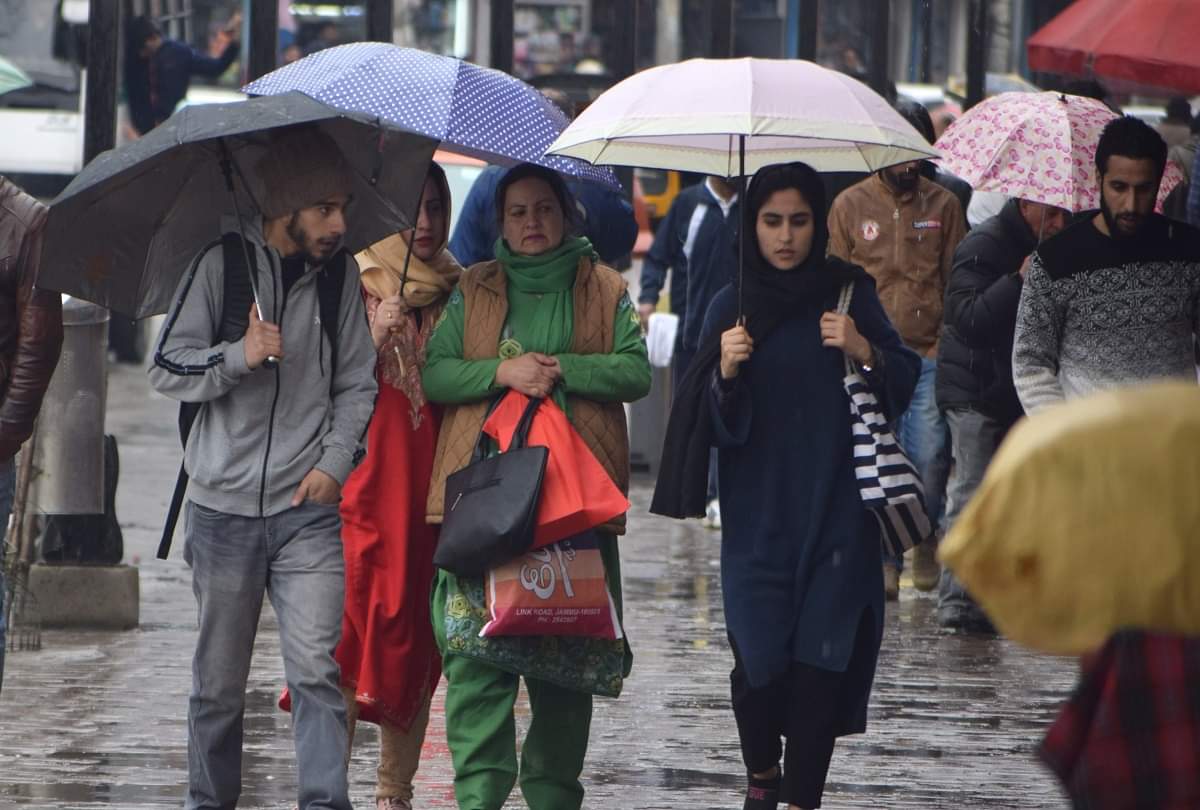 rain in srinagar and jammu