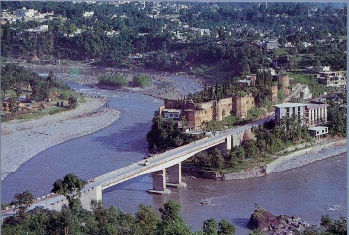 Red Fort of Pakistan also known as Muzaffarabad Fort and Rutta Qila