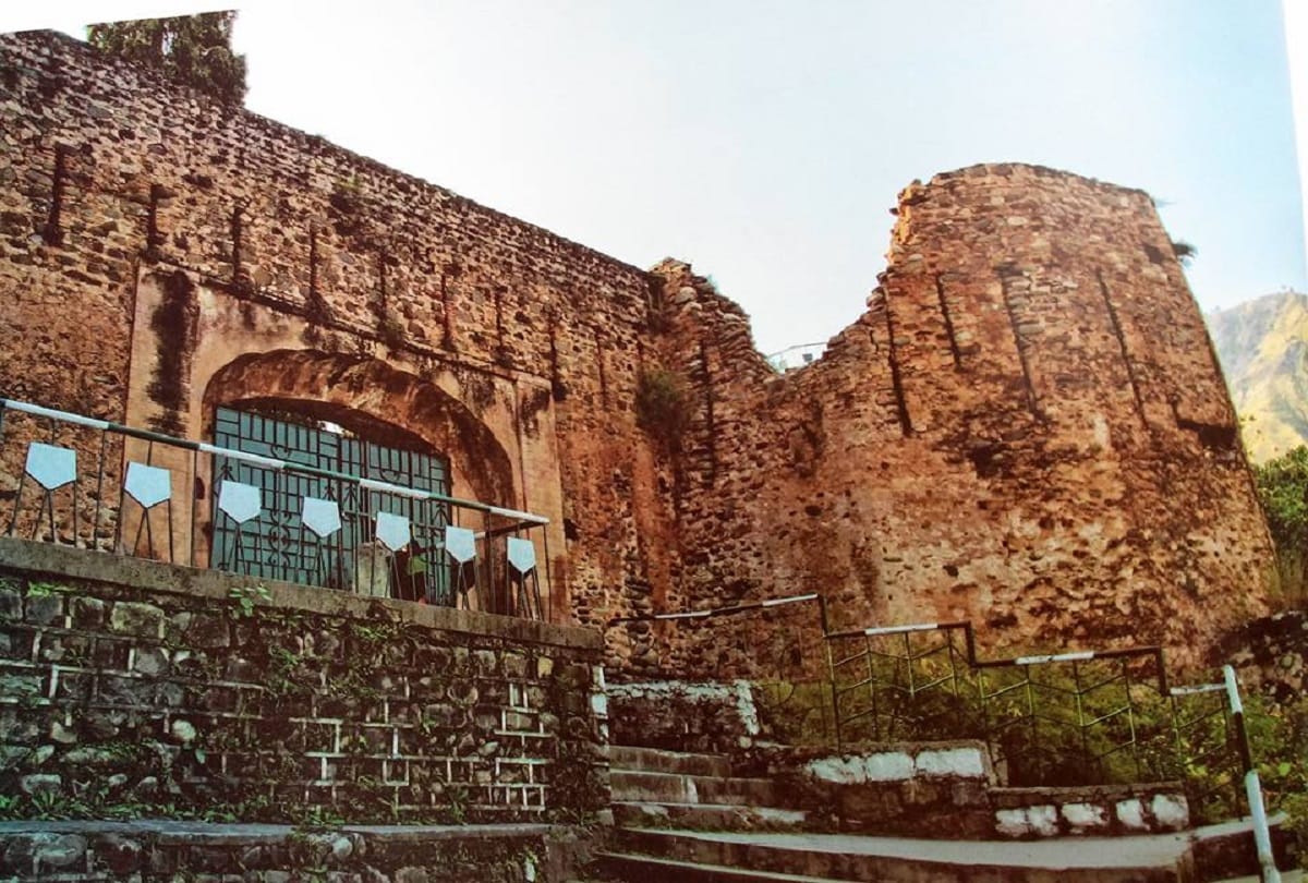 muzaffarabad fort rutta qila also known as red fort of pakistan