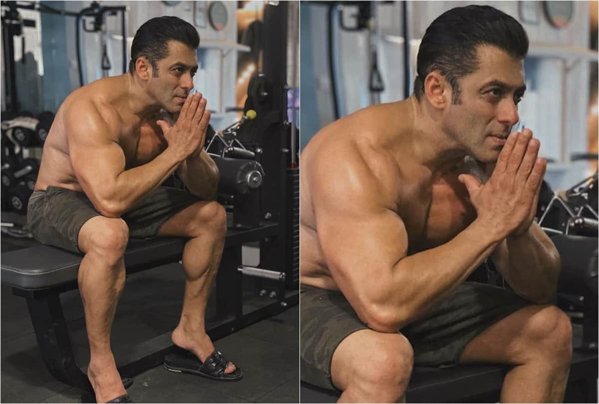 jacqueline fernandez caught taking photo of salman khan when he doing workout in gym