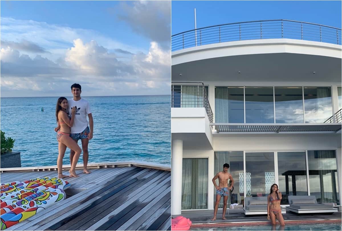 Sara Ali Khan Bikini Photo birthday post for brother Ibrahim Ali Khan is viral