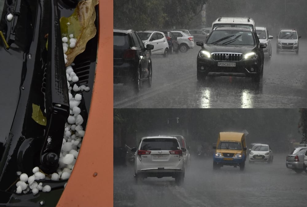 Rain and weather changes in Lucknow and near by areas.