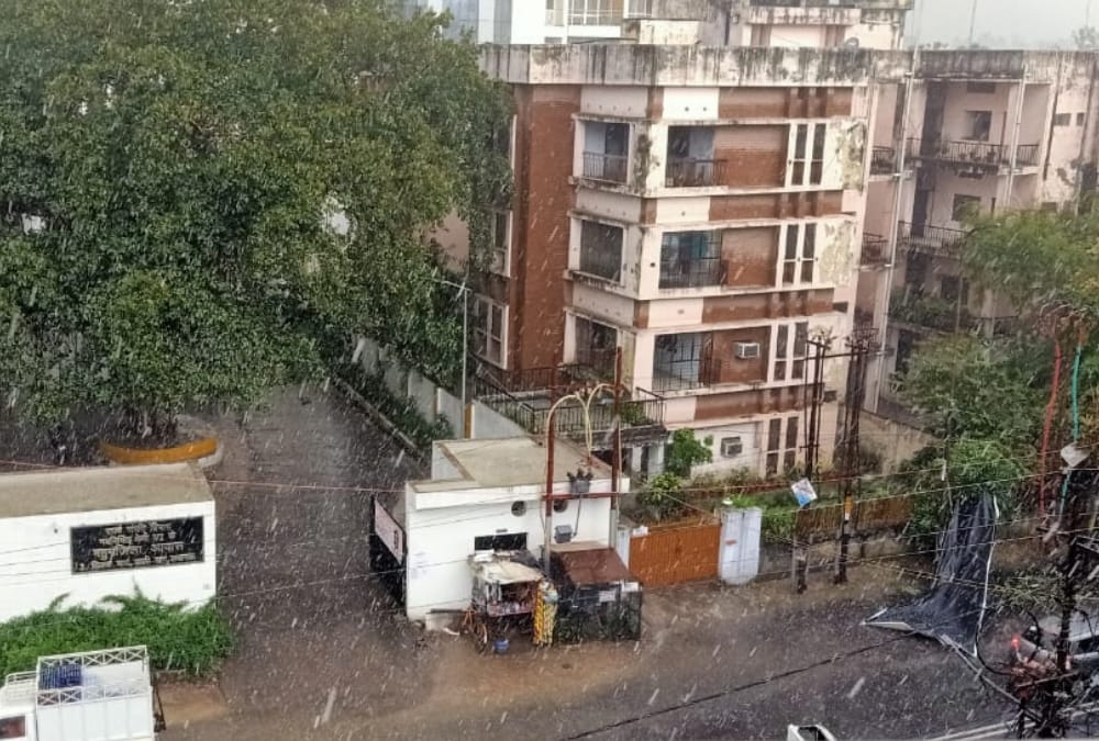 Rain and weather changes in Lucknow and near by areas.