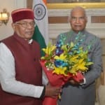राज्यपाल और राष्ट्रपति की मुलाकात