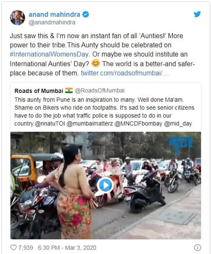 anand mahindra appreciate the initiative taken by a pune high school teacher on twitter