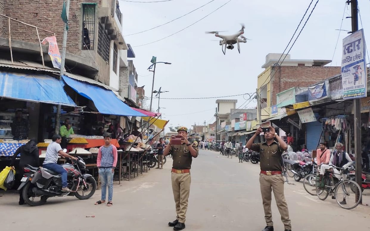 Sensitive sites will be under surveillance of drone cameras