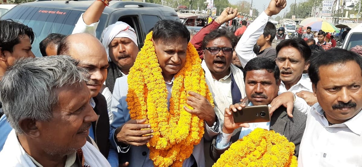 congress leader uditraj attack on bjp government in chandauli