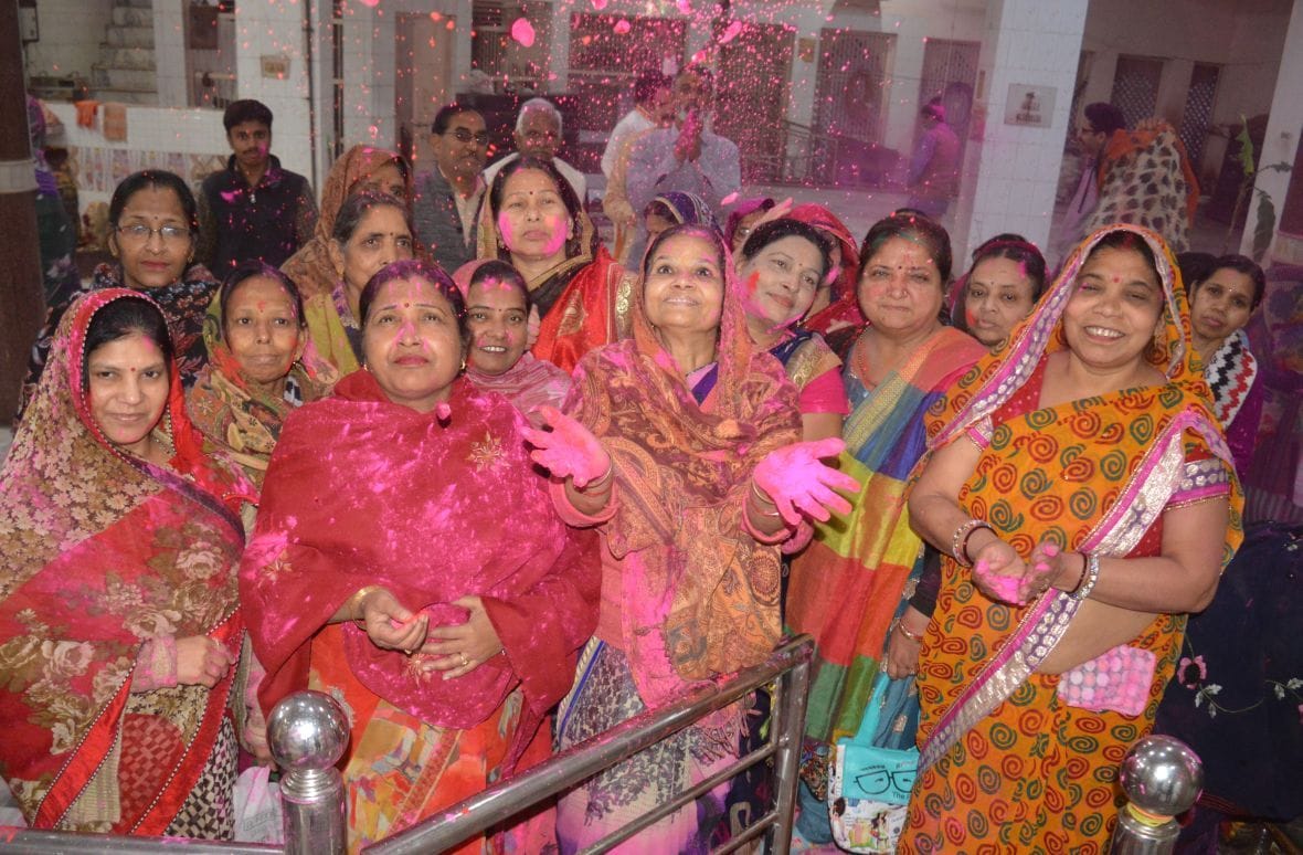 holi, festivel, celebration, in tempiel, firozabad