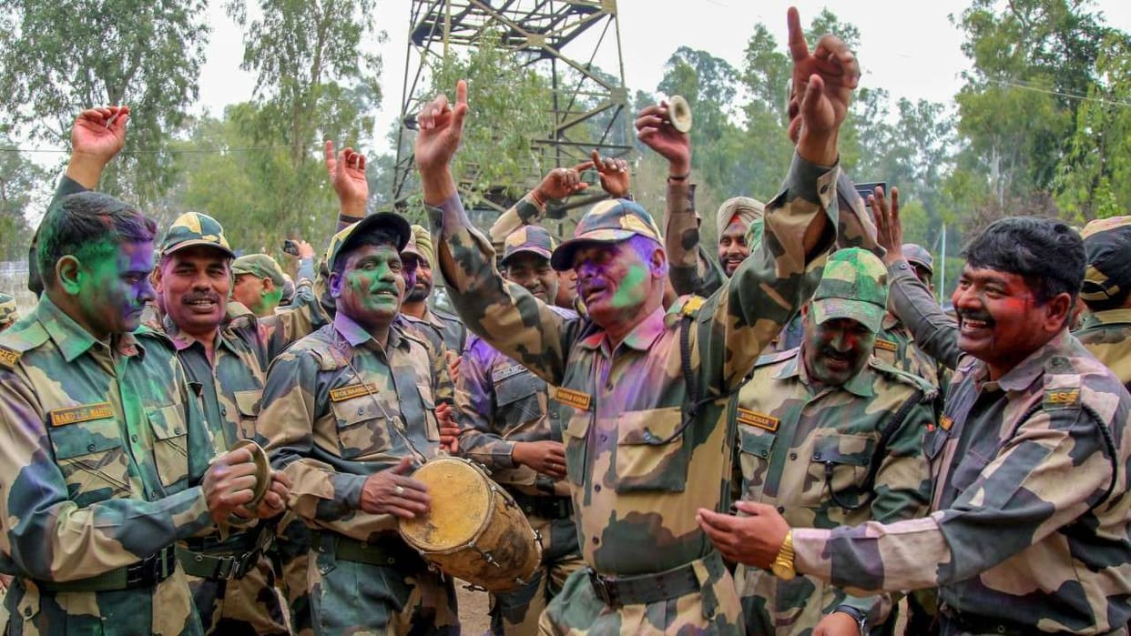 CRPF has decided to do away with the Holi Celebrations this year in Kashmir