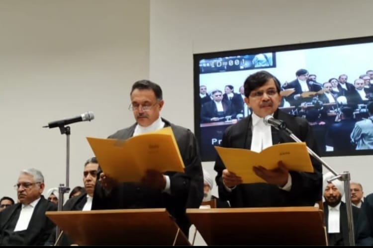 Justice Murlidhar Takes Oath as Punjab Haryana High Court Judge