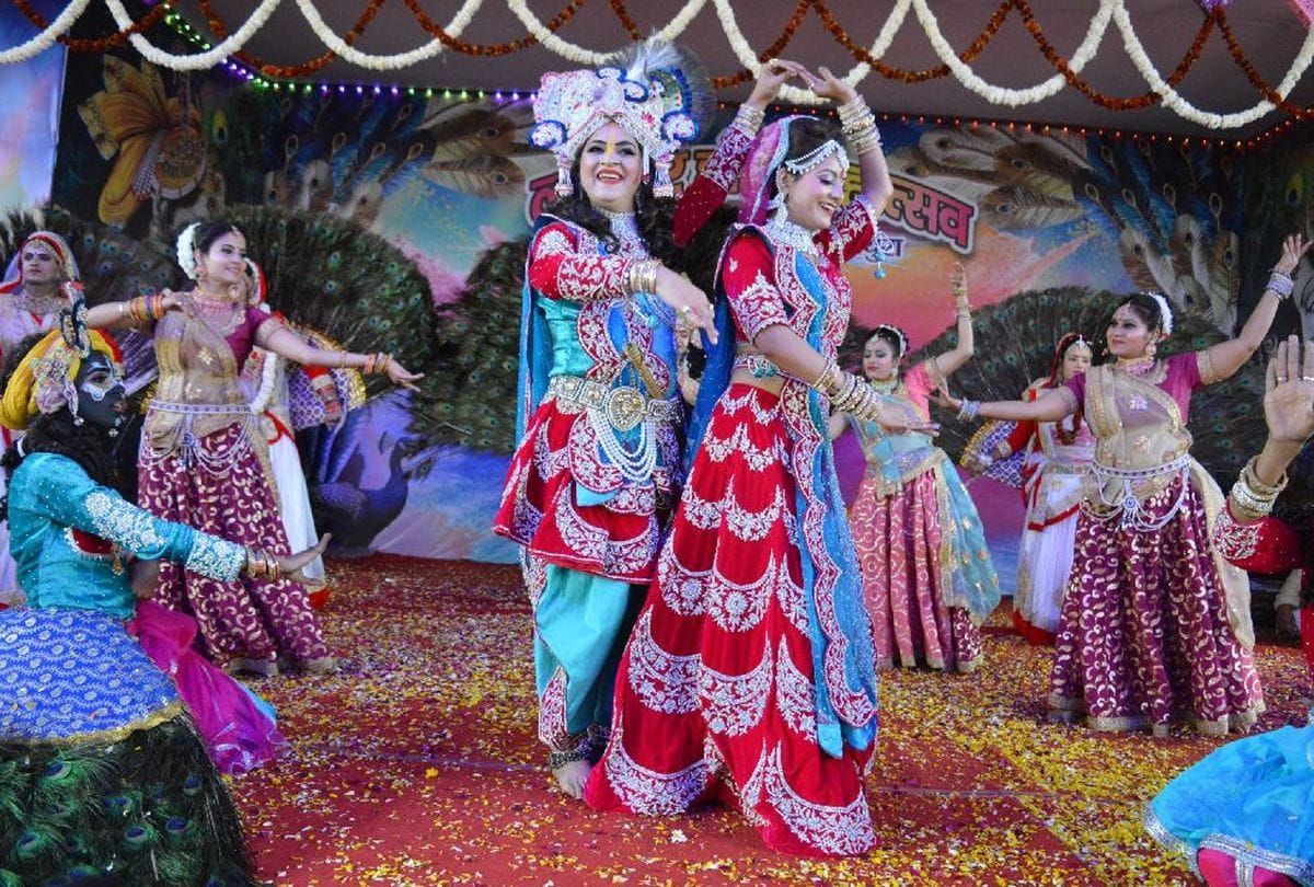 Holi Celebration On Shri Krishna Janmasthan Temple