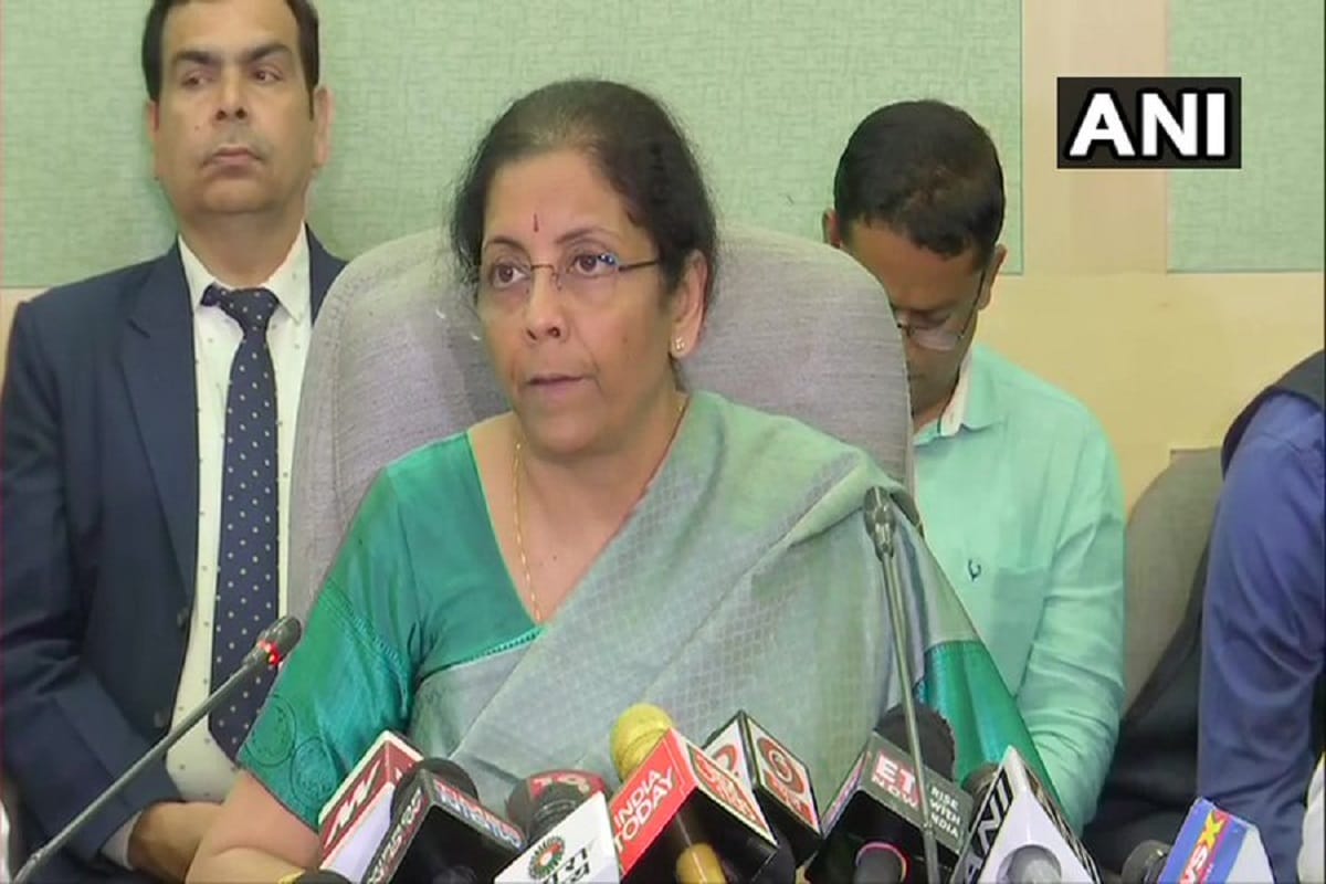 Nirmala Sitharaman  relief from interest penalty by paying arrears disputed tax cases