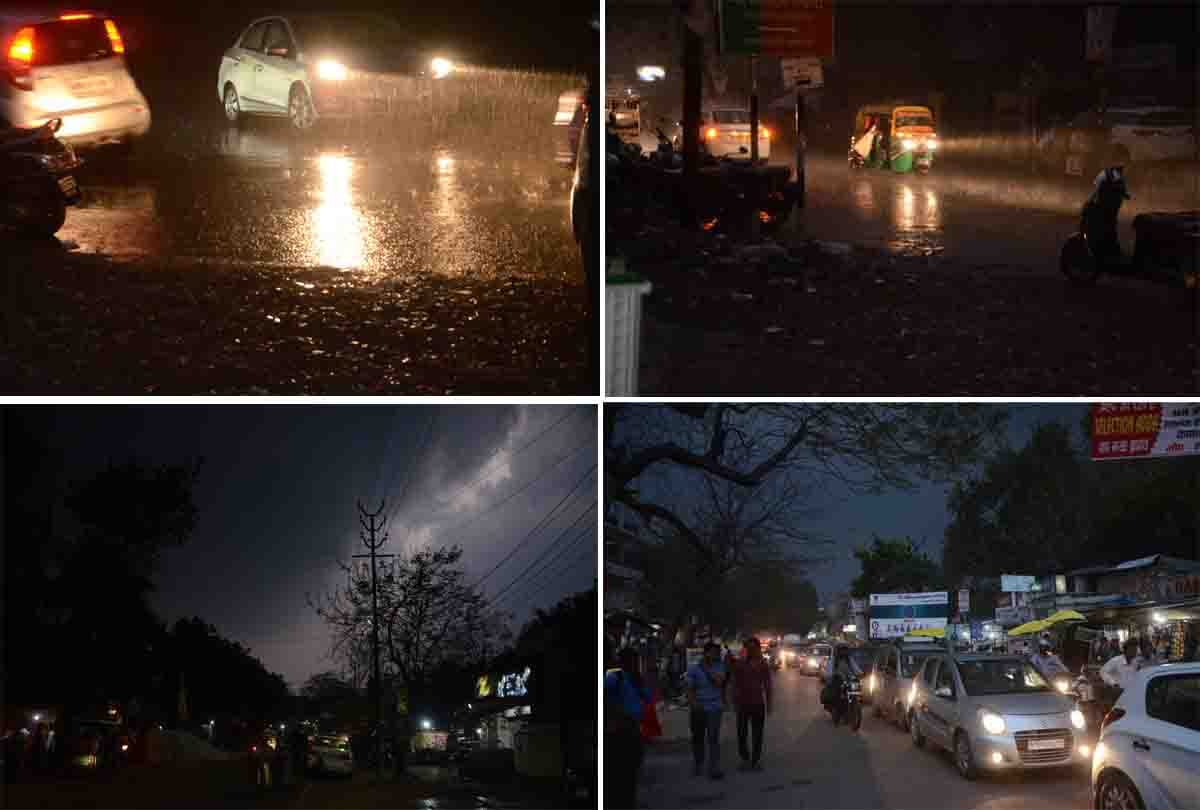Heavy rains in many districts in UP