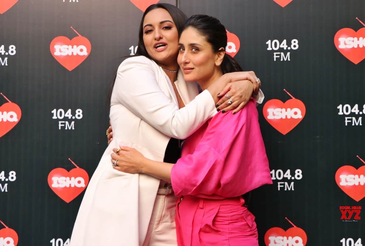 Sonakshi Sinha With Kareena Kapoor At her Radio show What Women Want season 2