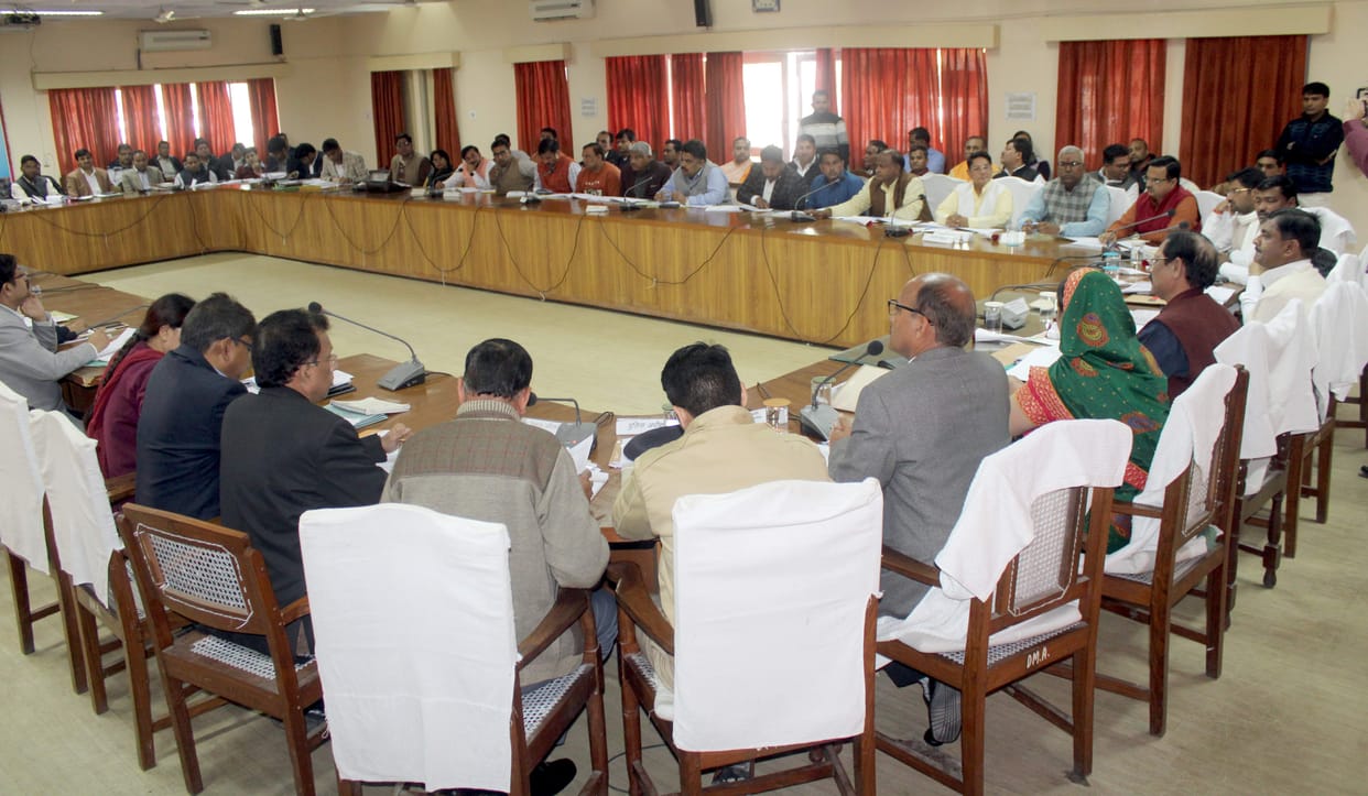 minister vijay kashyap meeting