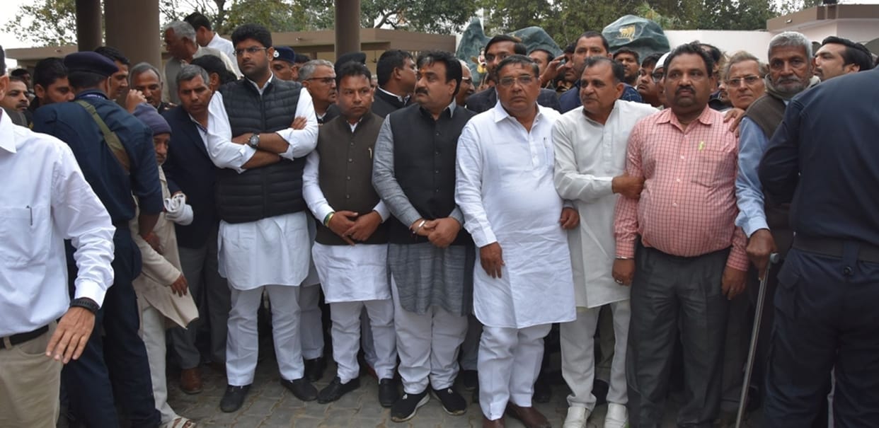 jinds politics revolved around mangeram gupta and brij mohan singla for 32 years