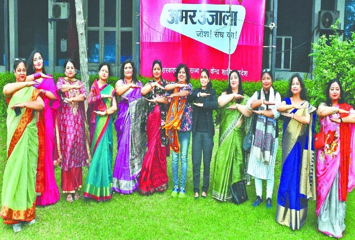 Amar ujala samvad on womens day 2020 in agra