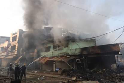 उत्तर पूर्वी दिल्ली हिंसा की एक तस्वीर