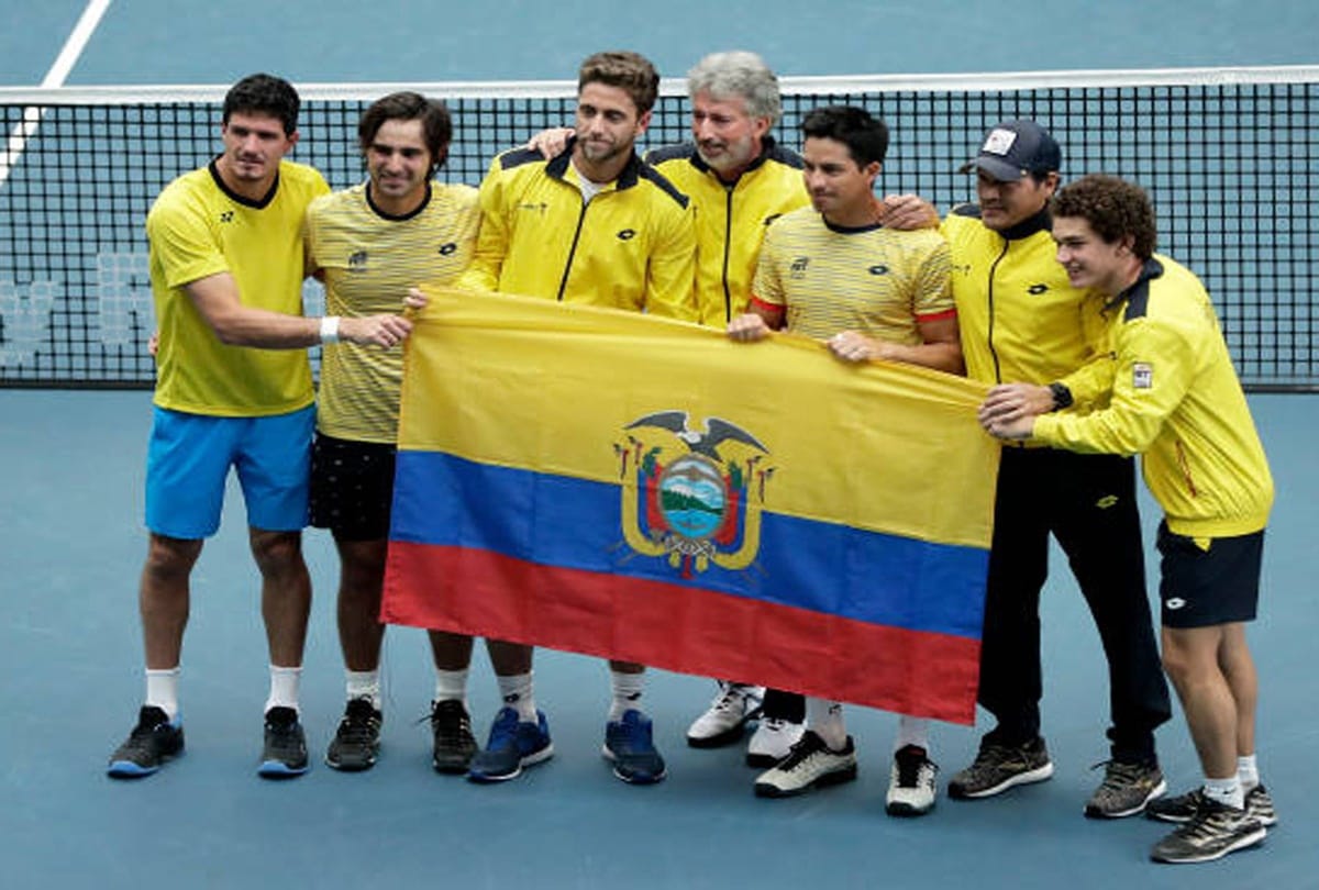 Ecuador upset Japan to advance to Davis Cup qualifier finals