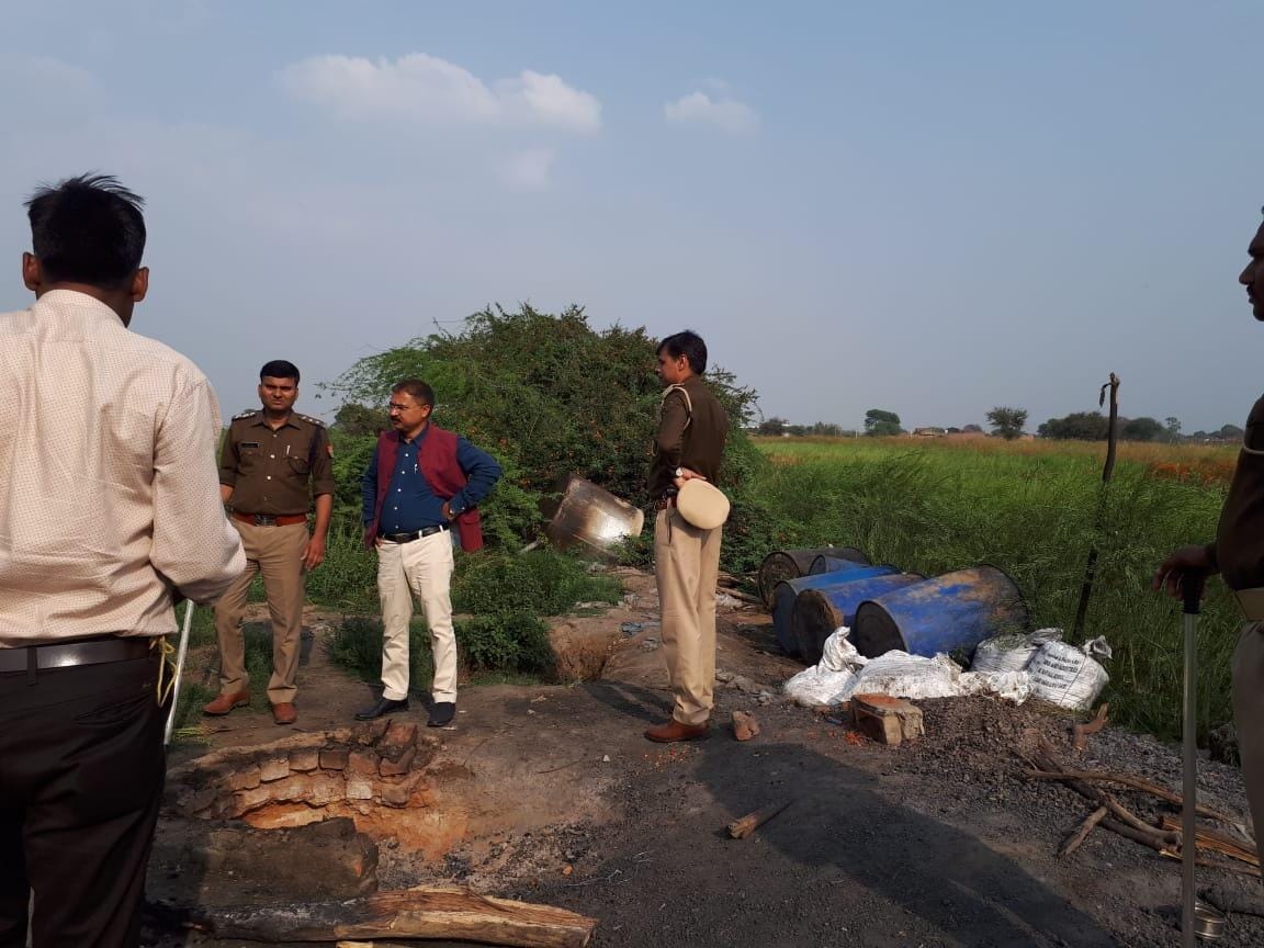 25 drum rams destroyed by raiding Kabutara Dera