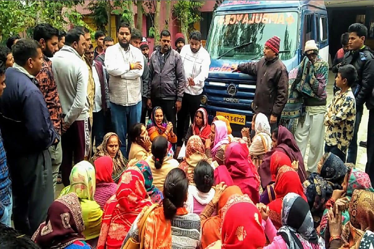 Two women have killed in road accident on national highway at Meerut city