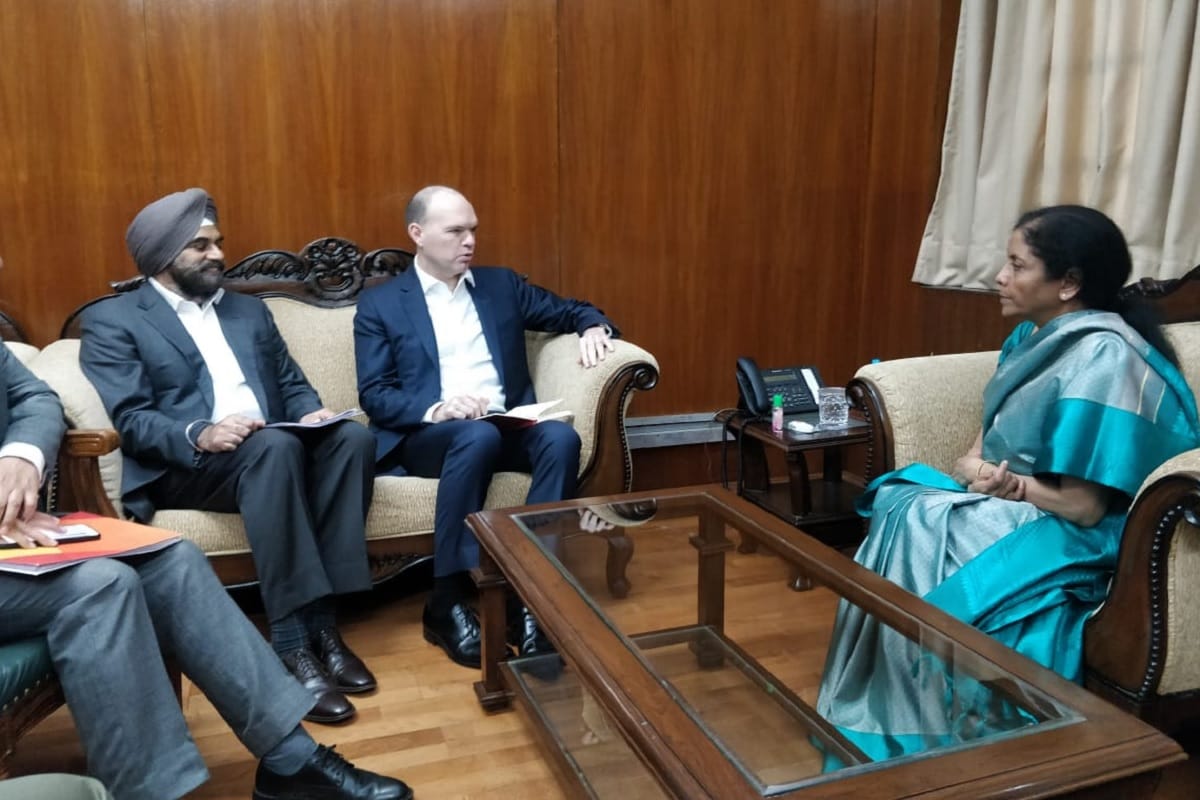 AGR Case Vodafone CEO Nick Read met Nirmala Sitharaman
