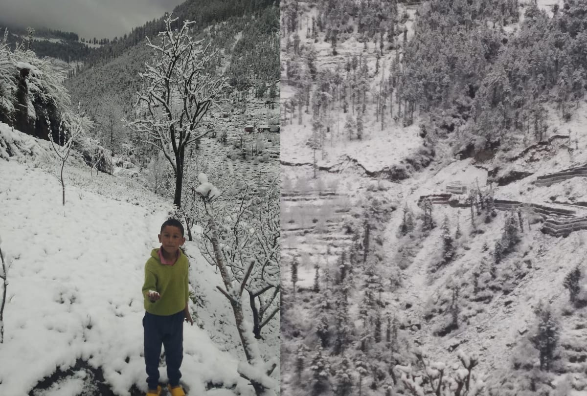 fresh snowfall in shimla manali kullu rohtang today
