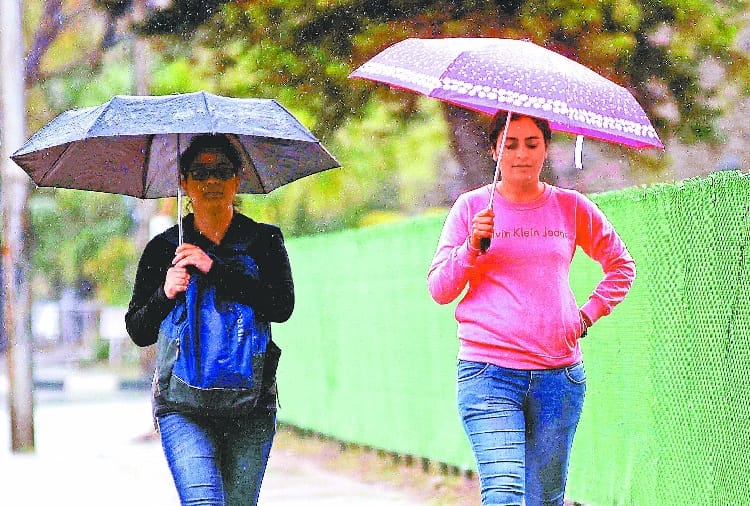 Chandigarh Weather Report Due to Rainfall