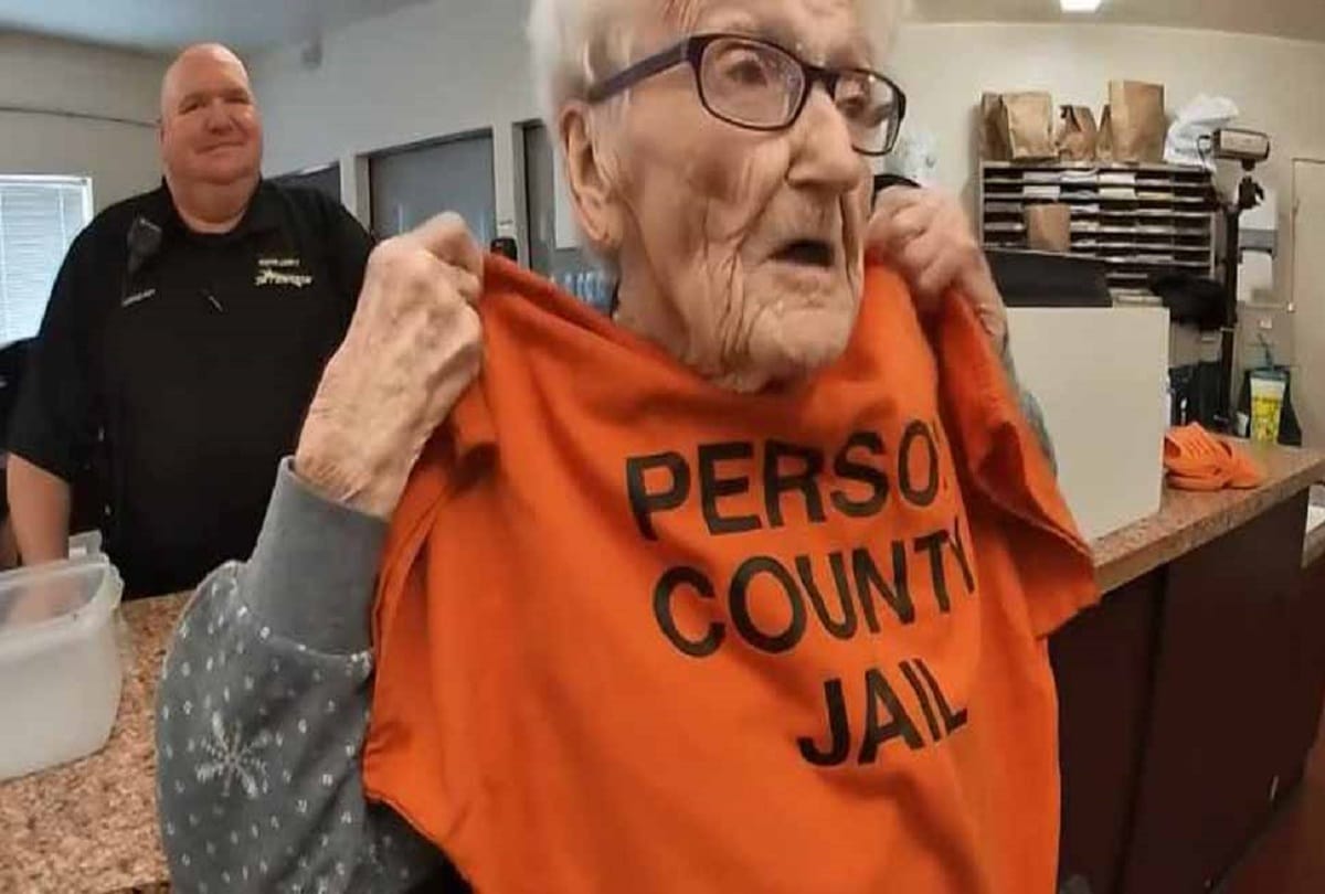Woman Ruth Bryant sent to jail on her 100th birthday in america