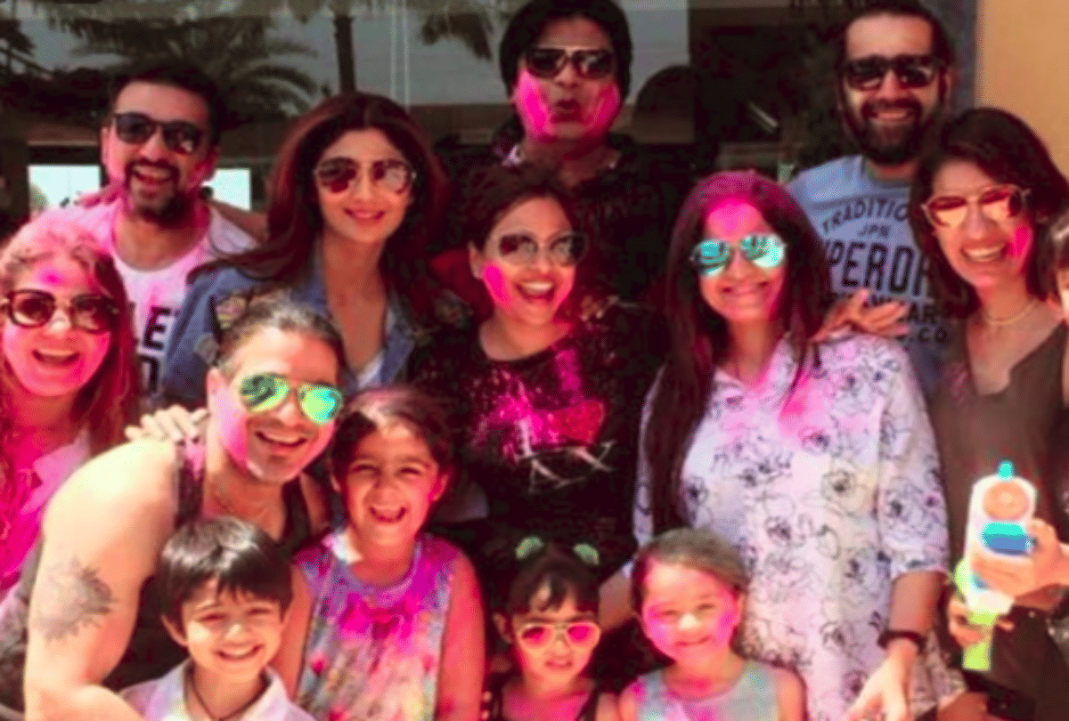 shilpa shetty holi celebration after she had sip of bhang
