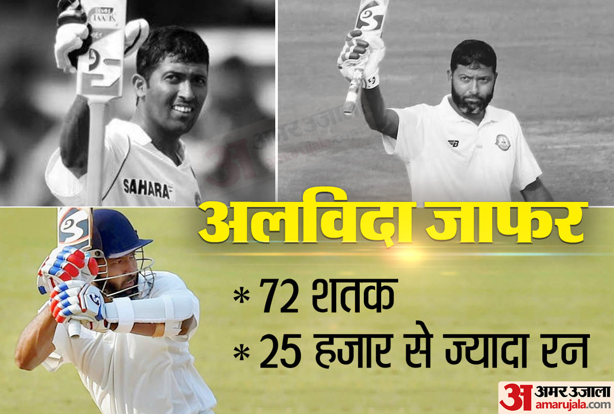 Ex Indian opener Wasim Jaffer announces retirement from all forms of cricket