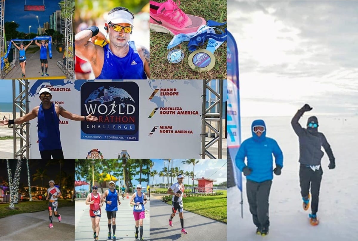 Aditya Raj first Indian to complete World Marathon Challenge