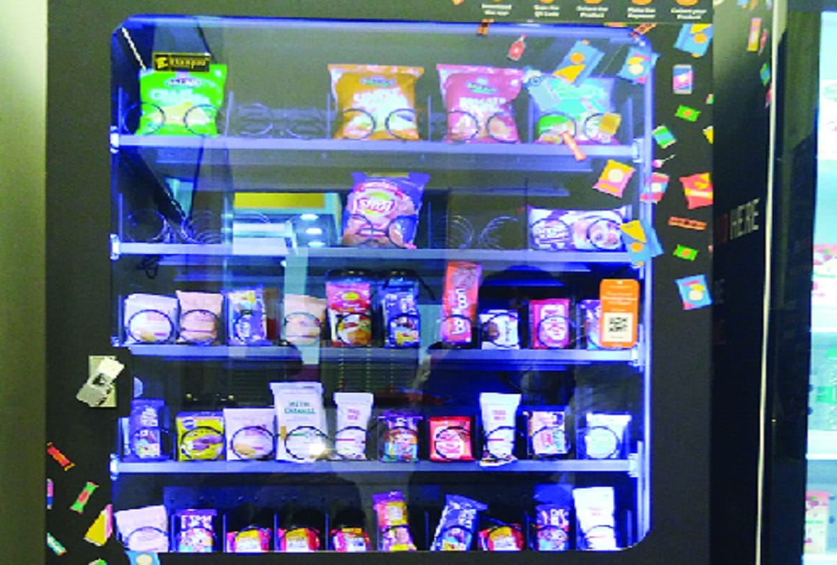 Robo vending machine manufactured in India will run from UPI