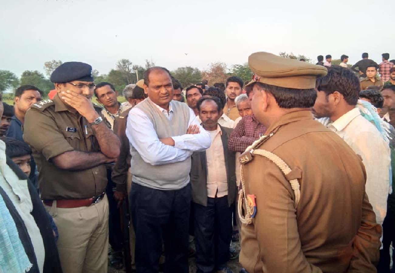 Brother and sister died by drowning in pits filled with water in etawah