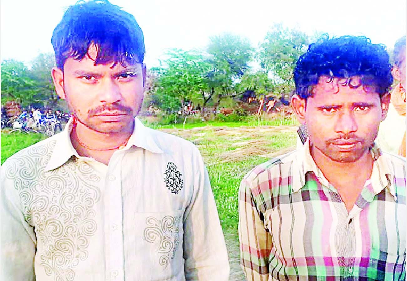 Brother and sister died by drowning in pits filled with water in etawah